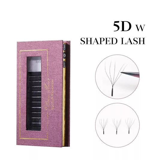 5D - W Shaped Eyelash Extension